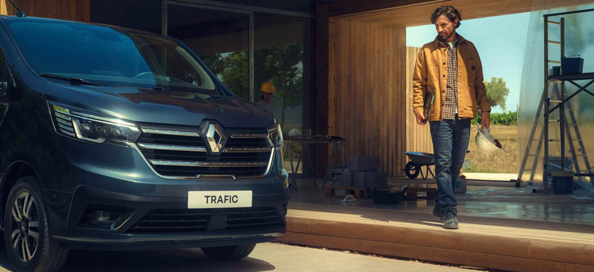 Renault Bedrijfswagens presenteert Trafic Shop & Go op BouwBeurs 2023